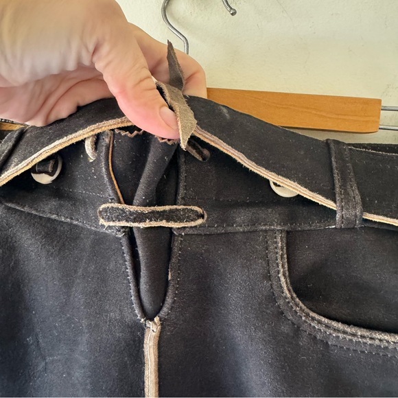 Authentic dark brown leather lederhosen - Picture 7 of 7